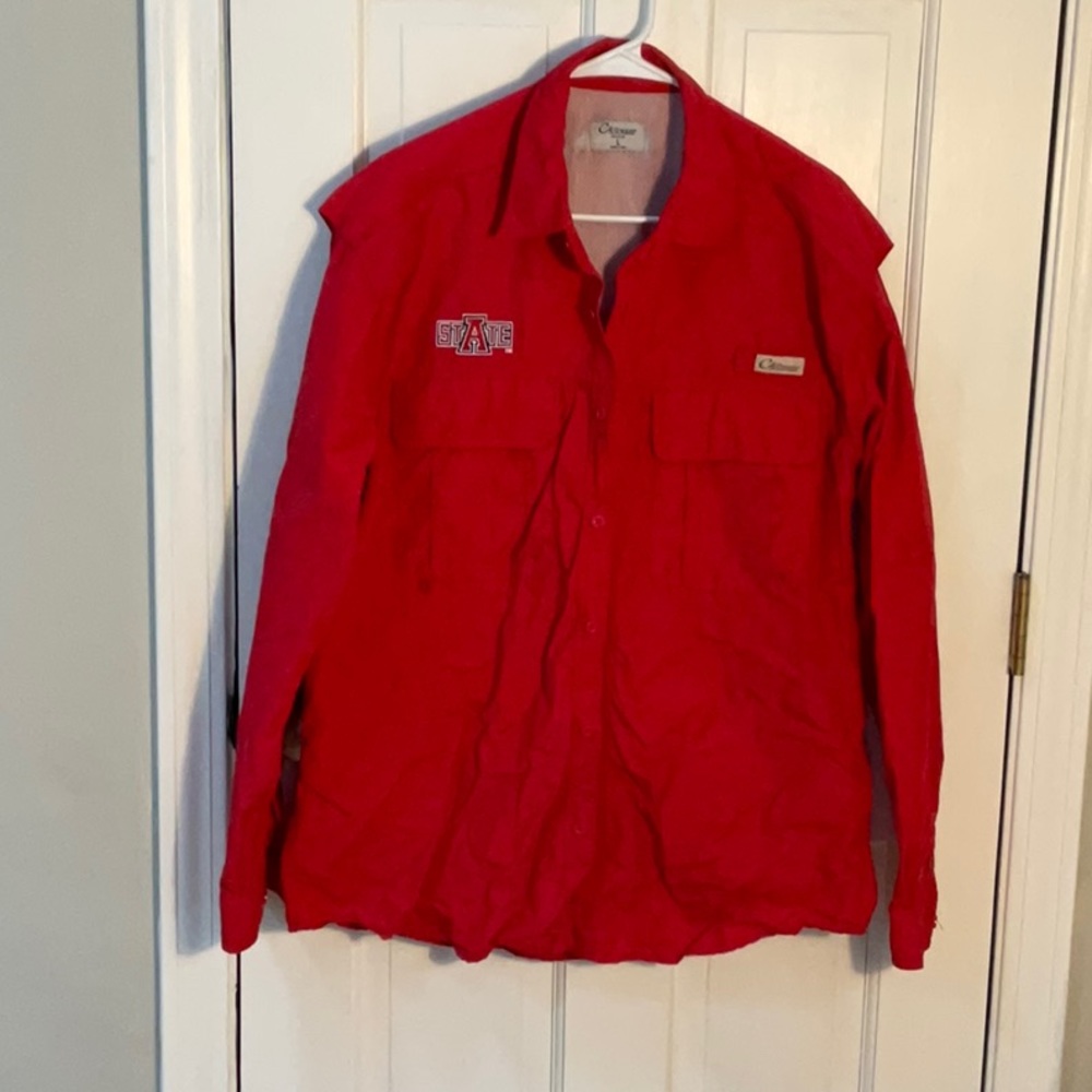 Arkansas State Red Wolves long sleeve shirt. Men’s Large